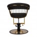 Hairdressing Chair GABBIANO LILLE Black-Gold